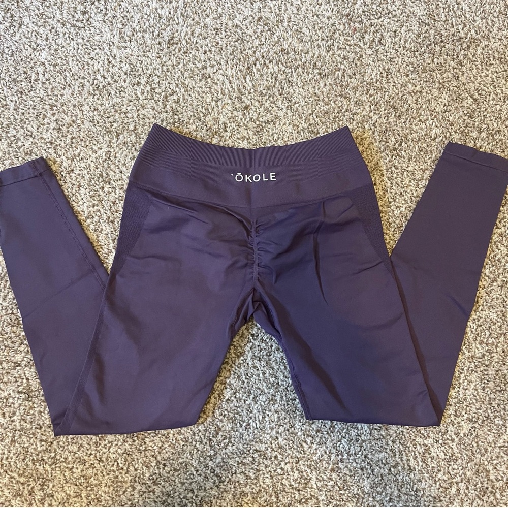 Okole Purple Leggings